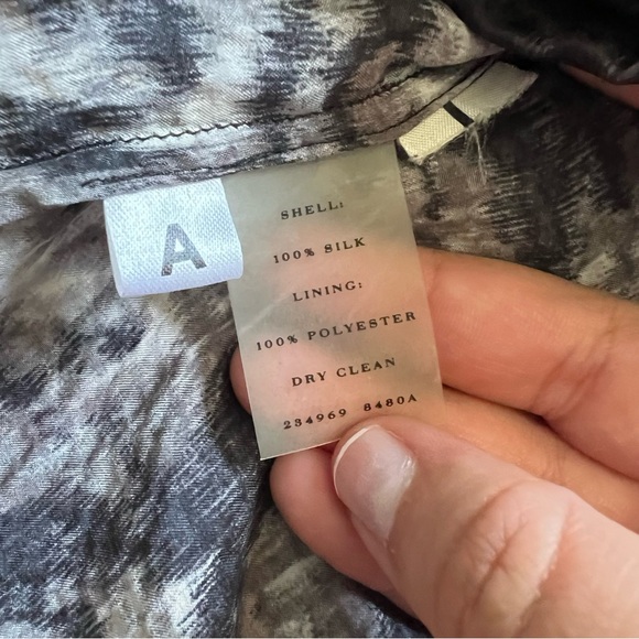 Ann Taylor Silk Blend Blouse Women’s Size L - Picture 3 of 6